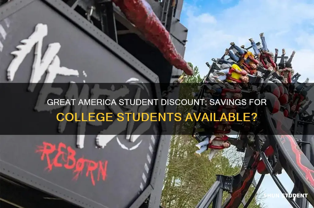 is there student discount for great america