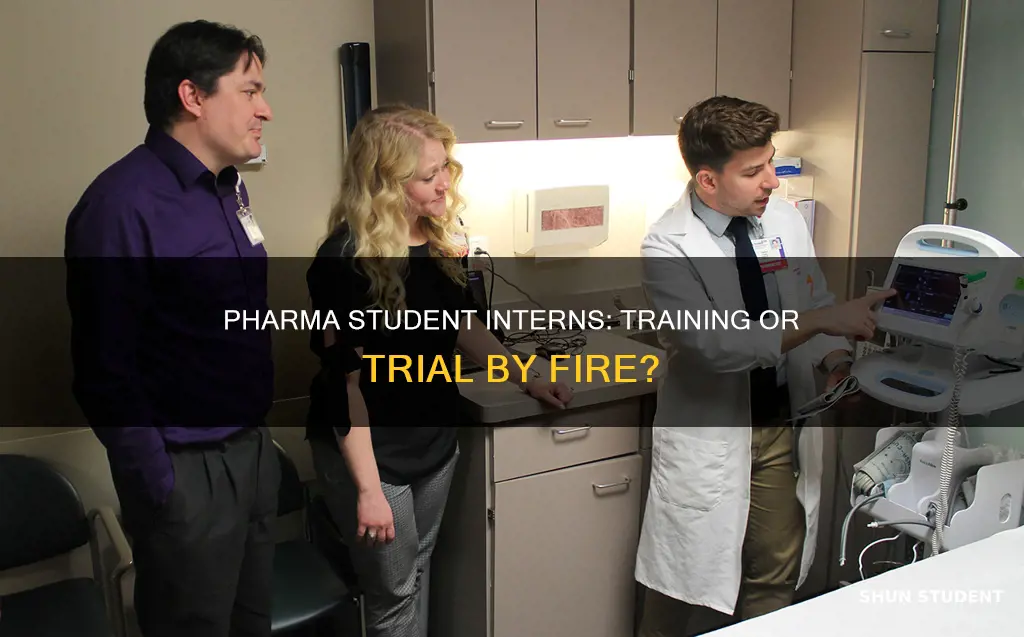 is there training period for pharmacy student intern