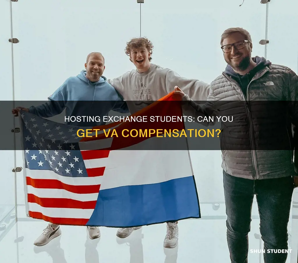 is there va compensation for hosting an international exchange student