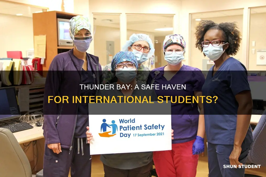 is thunder bay safe for international students