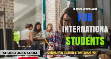 TOEFL Requirements: International Students' Admissions