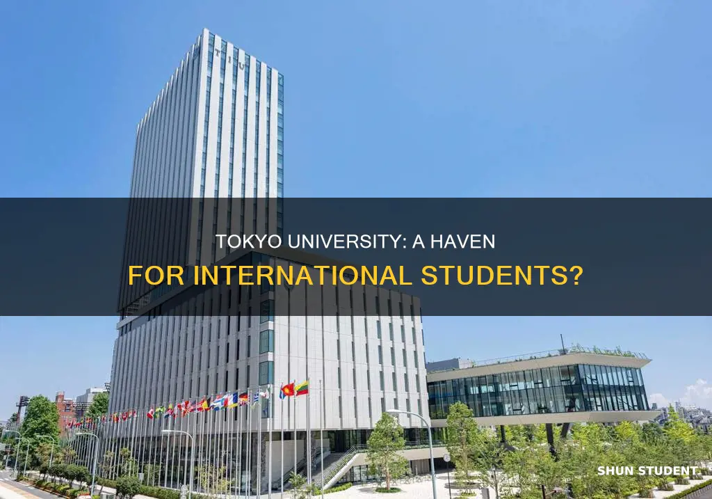 is tokyo university good for international students