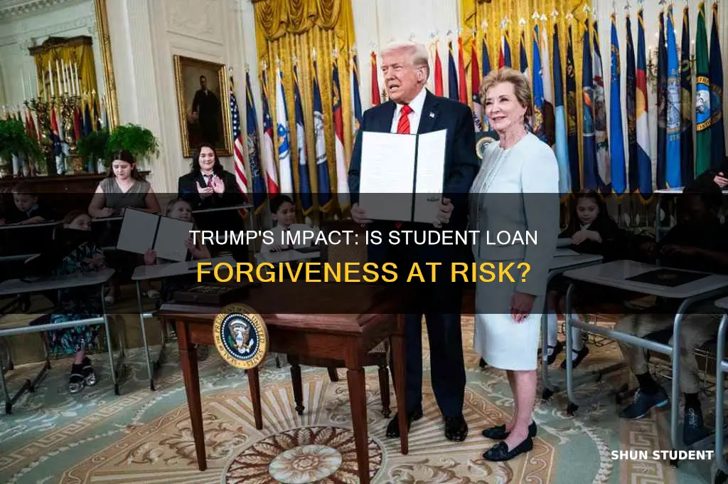 is trump canceling student loan forgiveness