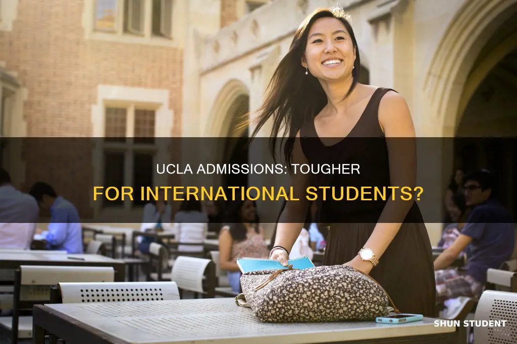 is ucla hard to get into for international students