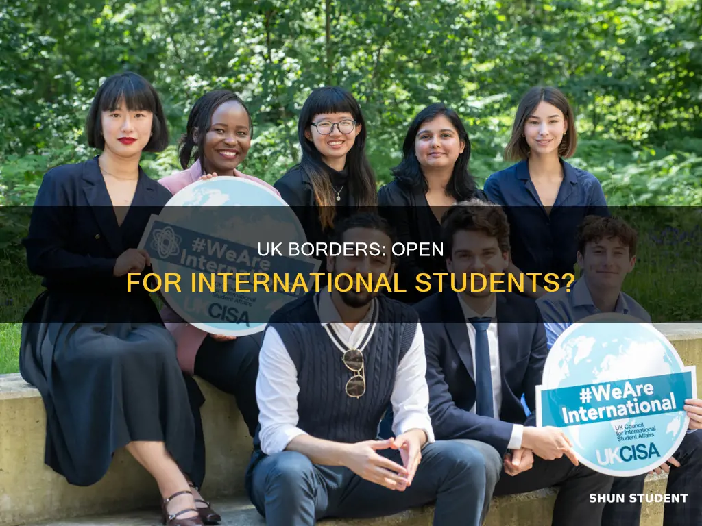 is uk border open for international students