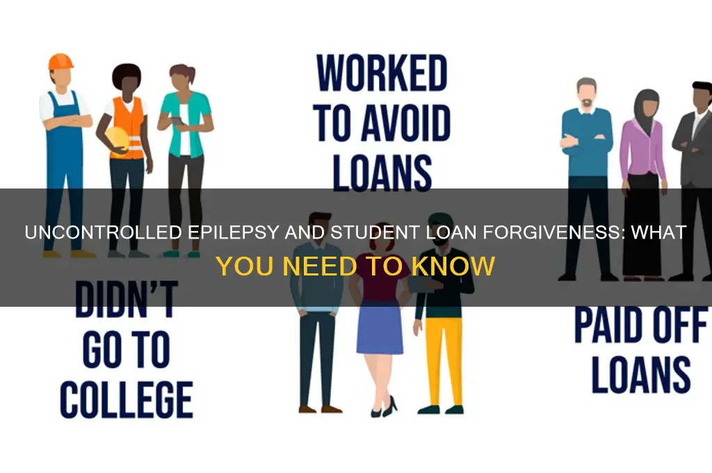 is uncontrolled epilepsy qualify for student loan forgiveness