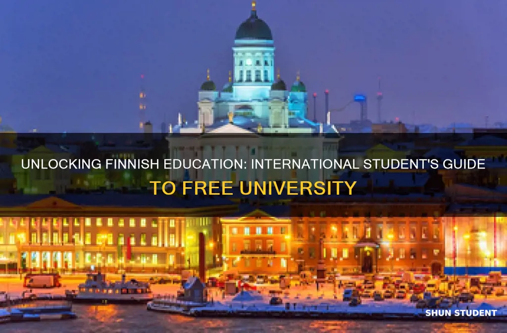 is university free in finland for international students