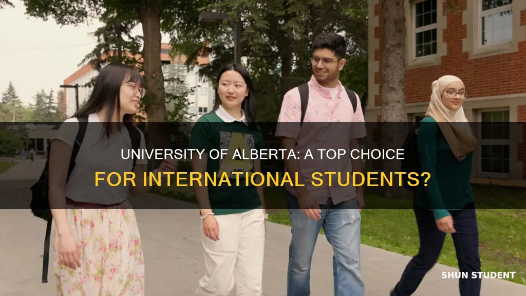 is university of alberta good for international students