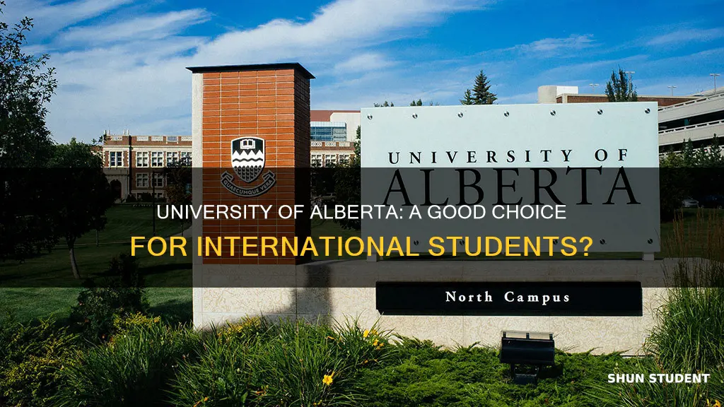 is university of alberta good for international students