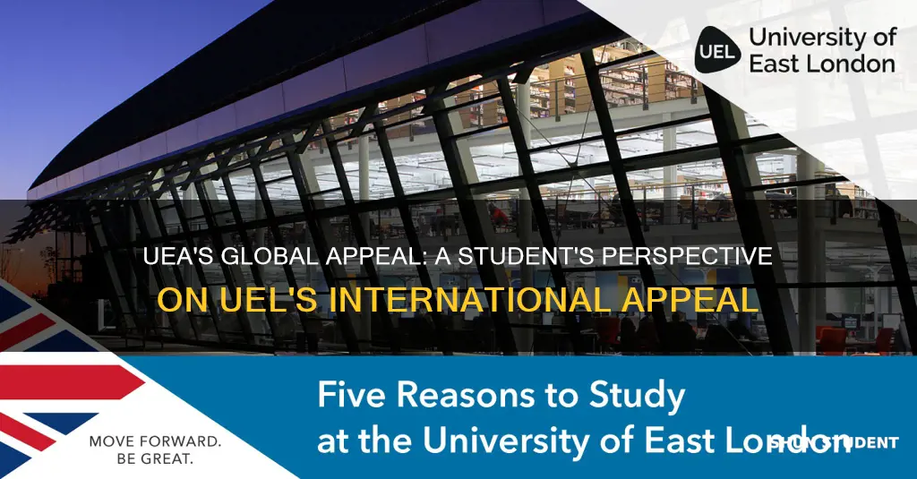 is university of east london good for international students