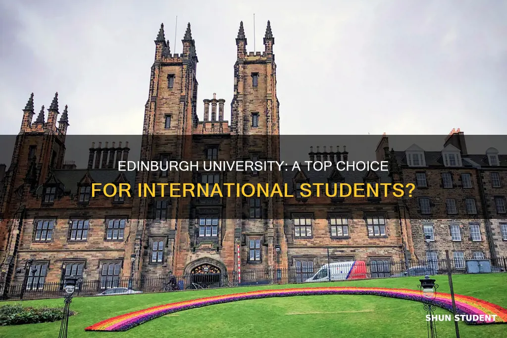 is university of edinburgh good for international students