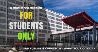 University Plaza Apartments: Students Only?