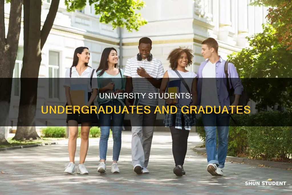 is university student include graduate student