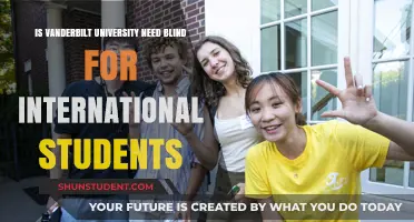 Vanderbilt University: Need-Blind for International Students?