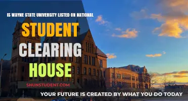 Wayne State University: Is It on the Student Clearing House?