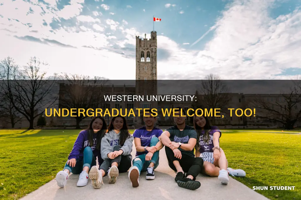 is western university only for graduate students