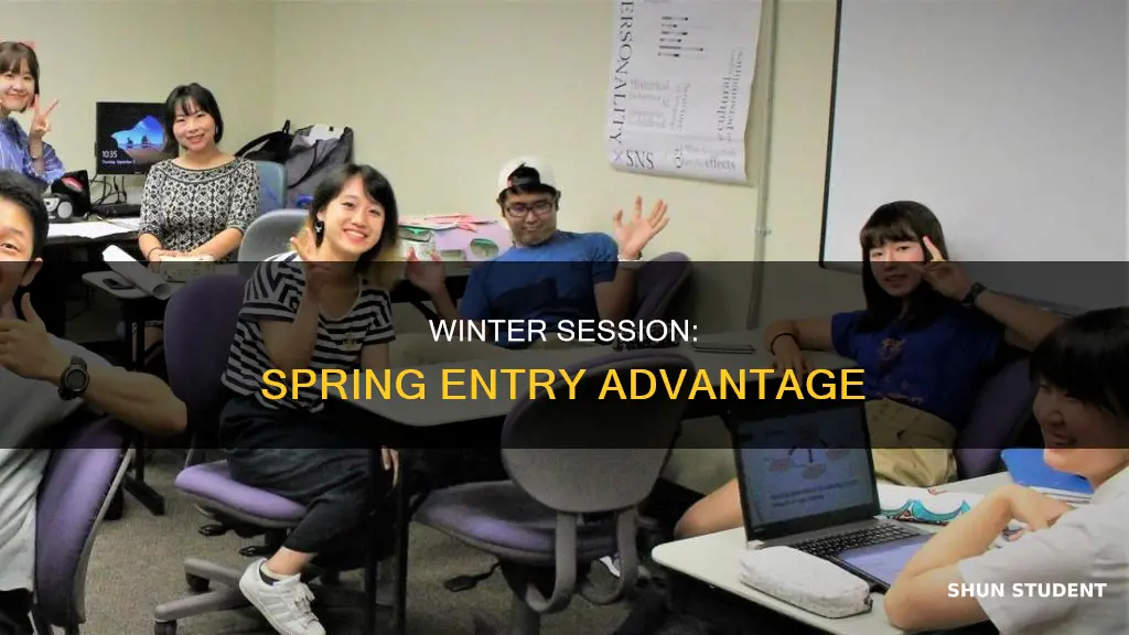 is winter session counted for spring international students