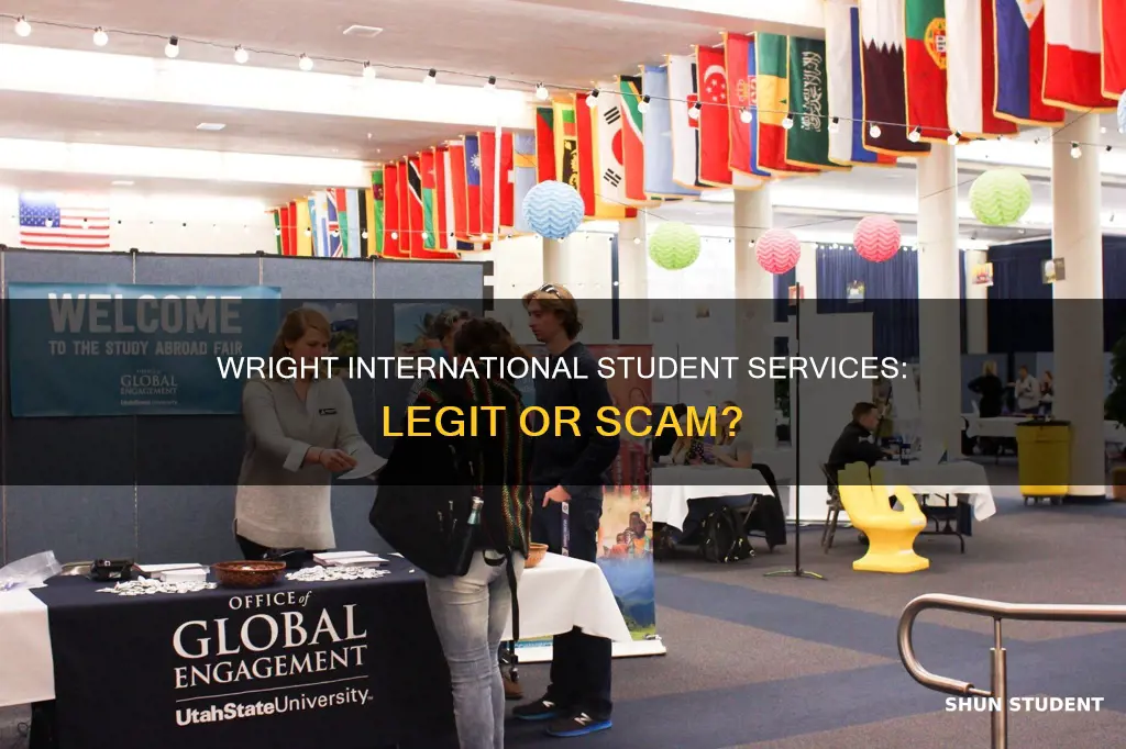 is wright international student services real