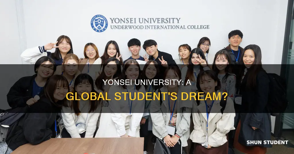 is yonsei university good for international students