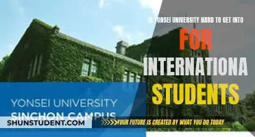 Yonsei University: International Student Admission Challenges and Strategies