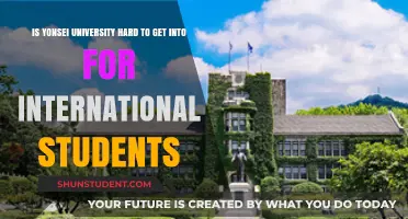 Yonsei University: Competitive Admissions for International Students?