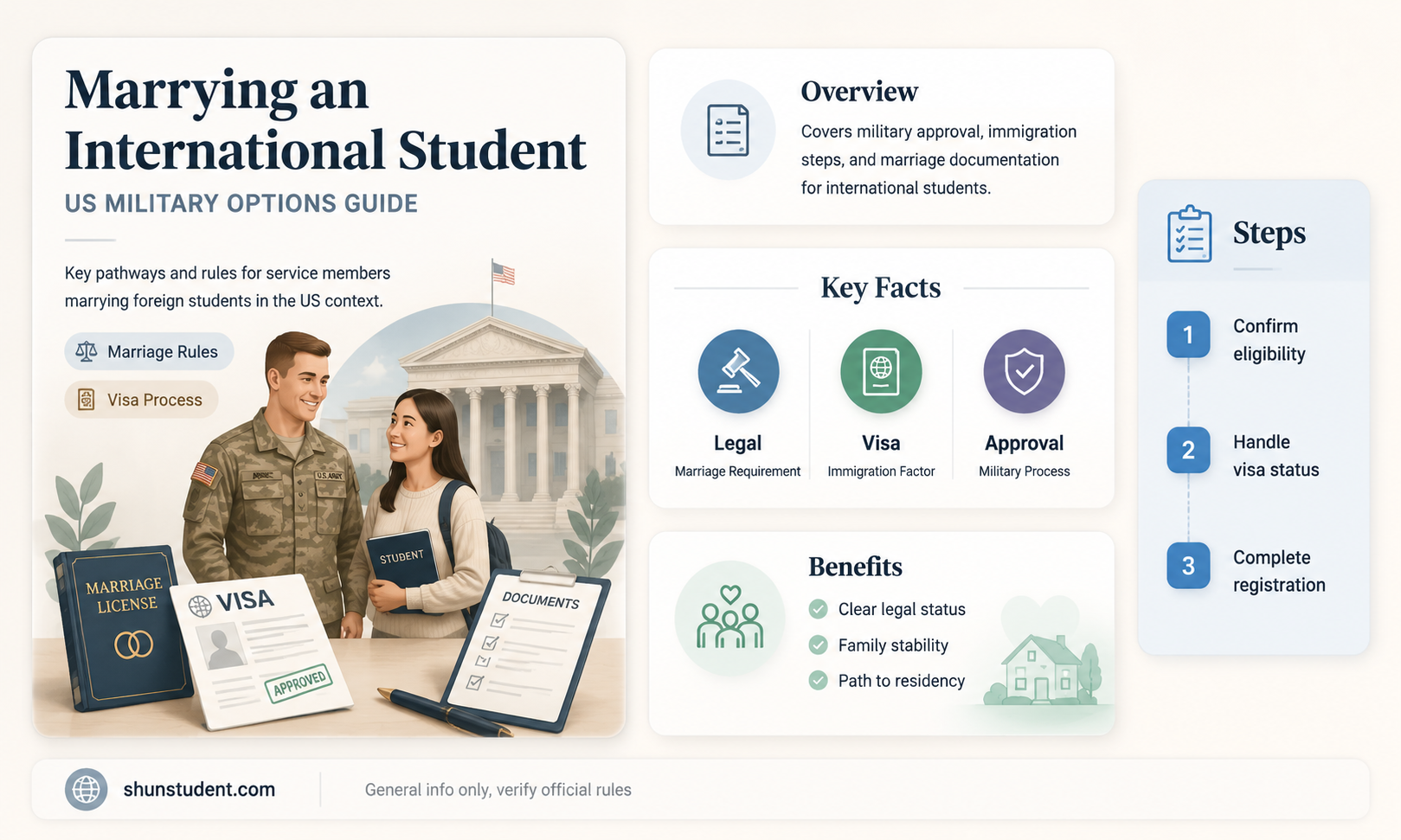 can a us military can marry an international student