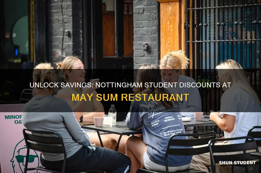 may sum nottingham student discount