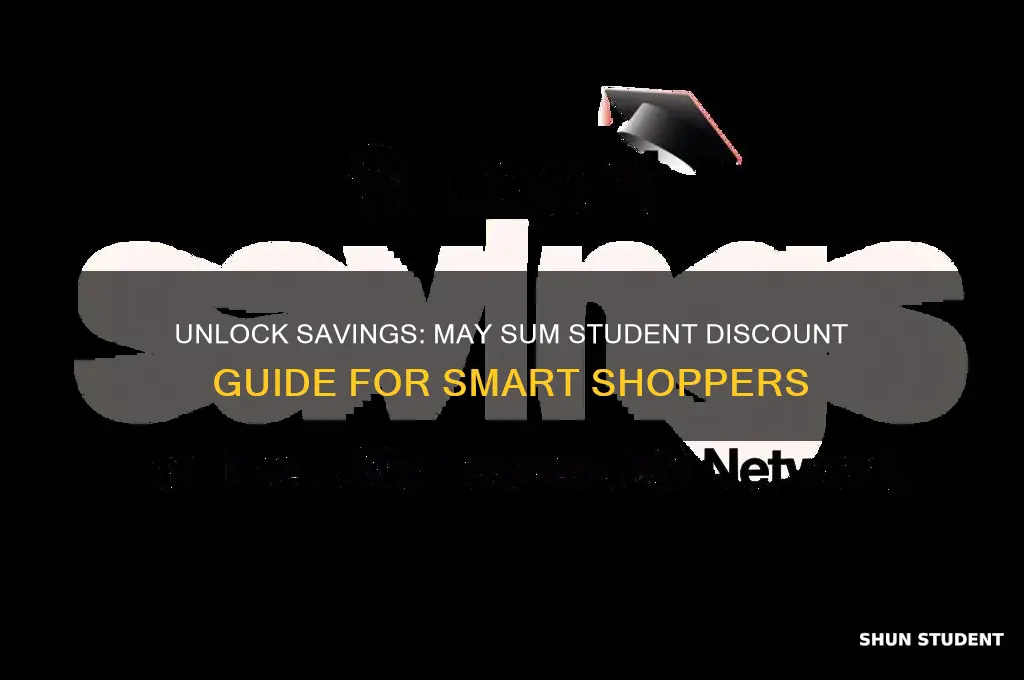 may sum student discount