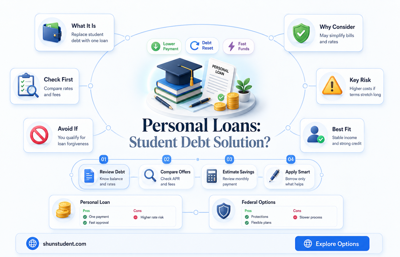 can a personal loan pay off student loan