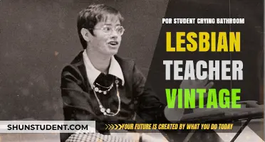 Vintage Lesbian Teacher's Bathroom Encounter Leaves Student in Tears