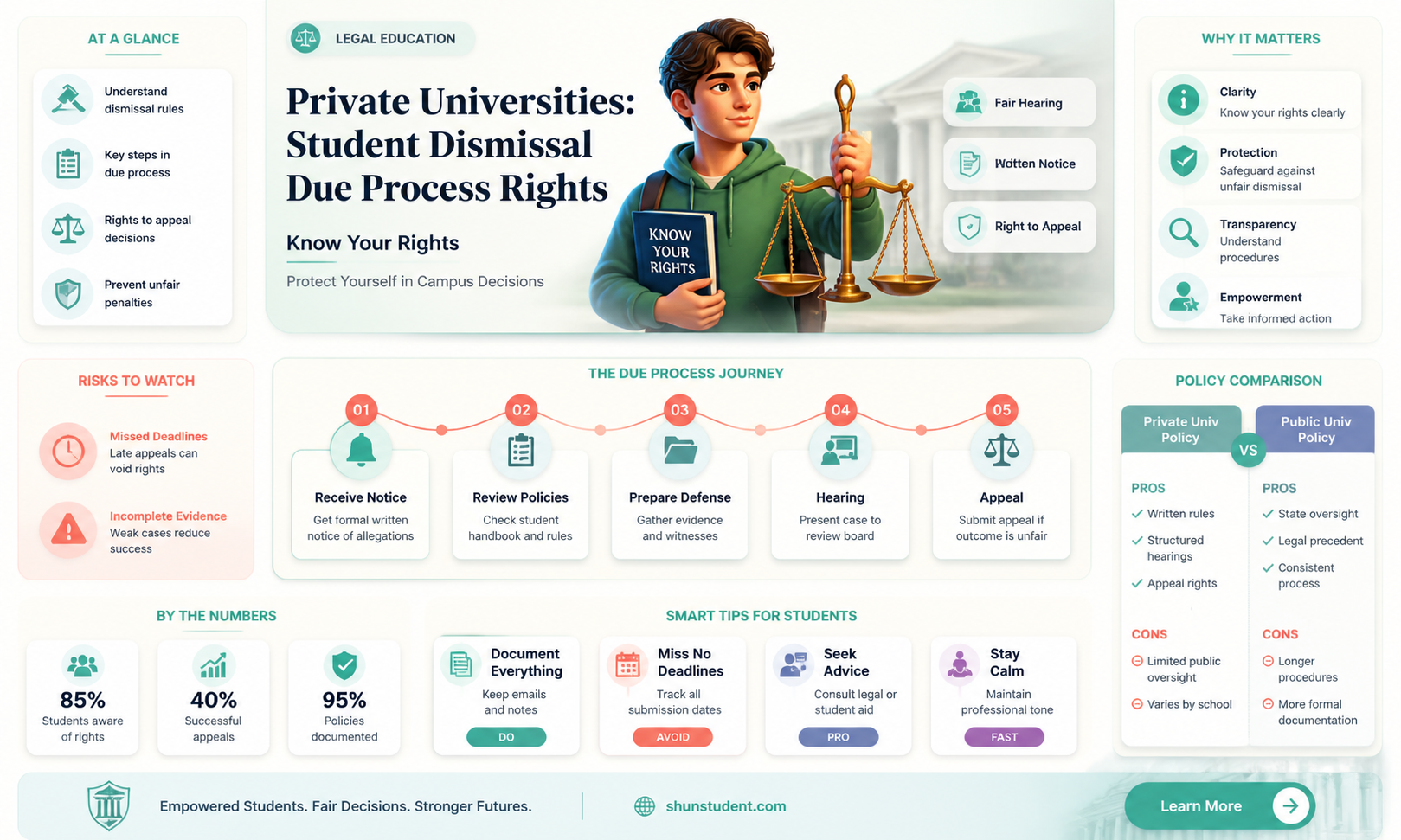 are private universities required to affor dismissed students due process
