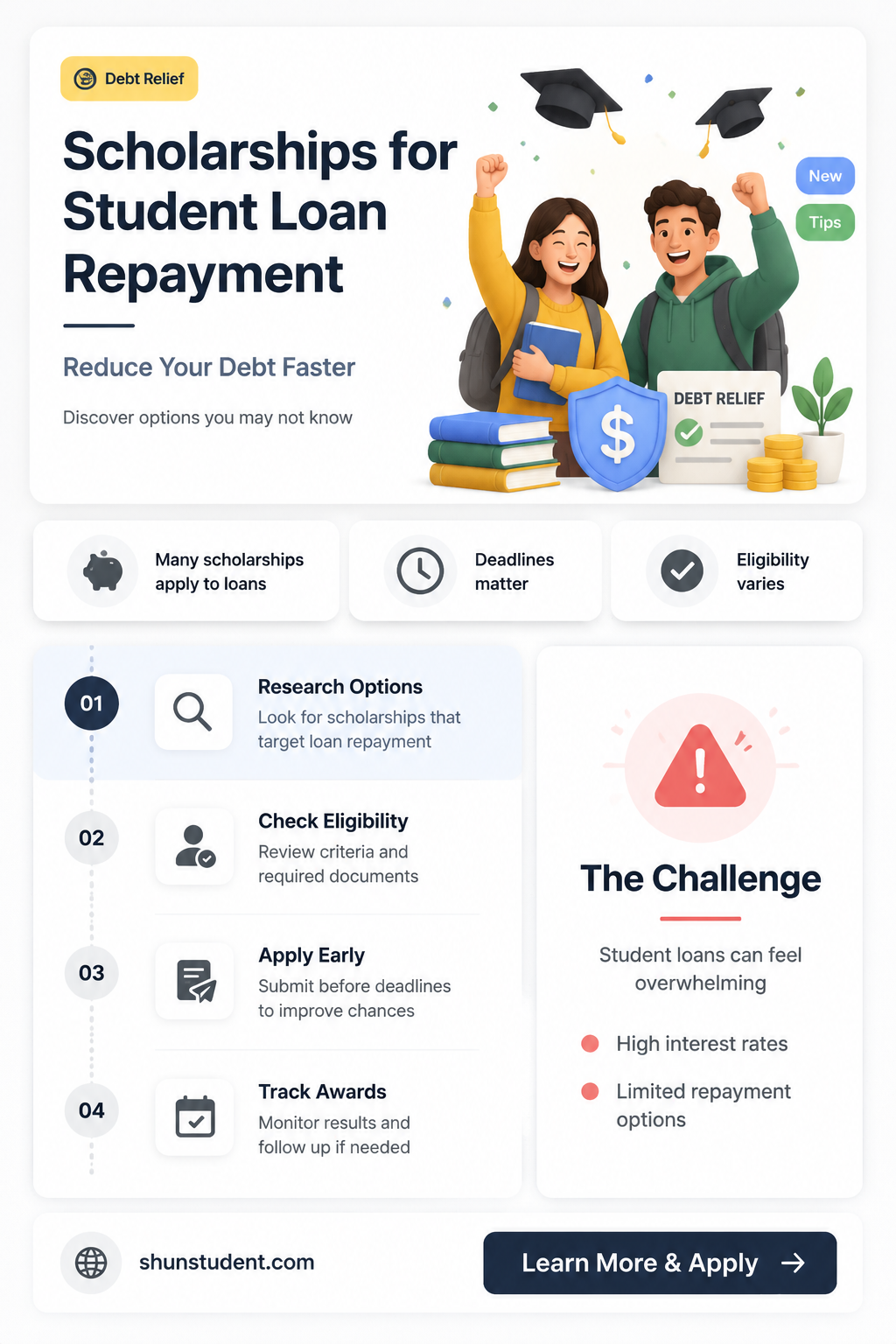 are there scholarships to pay back student loans