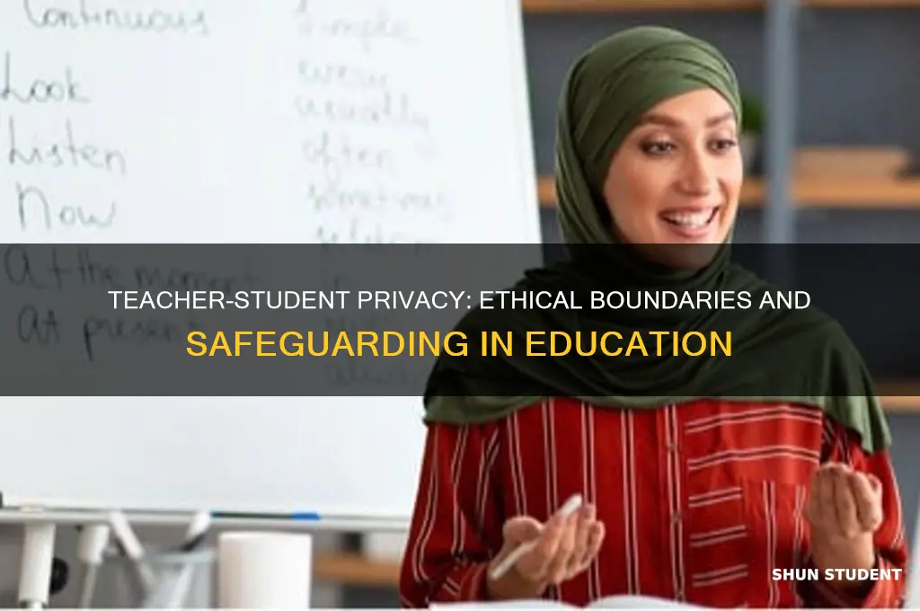 should a teacher be alone with a student