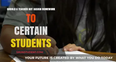 Should Teachers Exempt Certain Students from Homework Assignments?