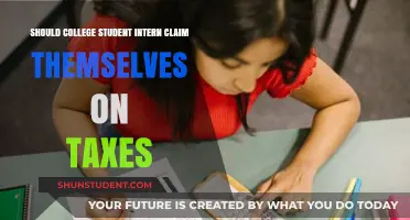 Interns: Claiming Yourself on Taxes