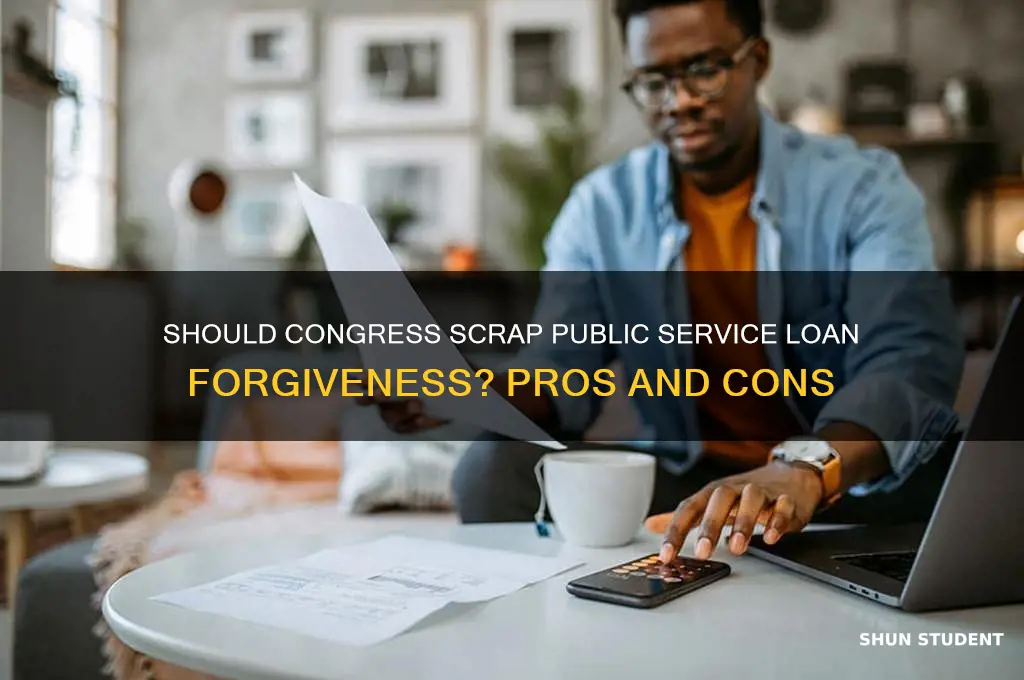 should congress eliminate the public service student loan forgiveness program