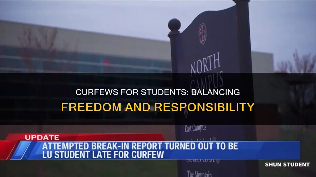 should curfews be imposed on university students