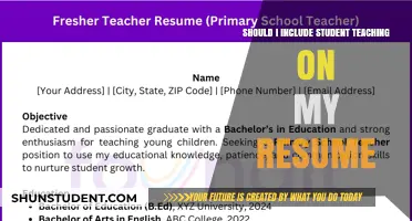 Should You Include Student Teaching on Your Resume? A Guide