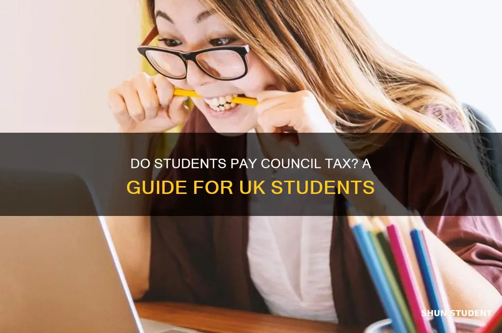 should i pay council tax student