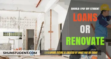 Student Loans vs. Home Renovation: Which Financial Move Wins?