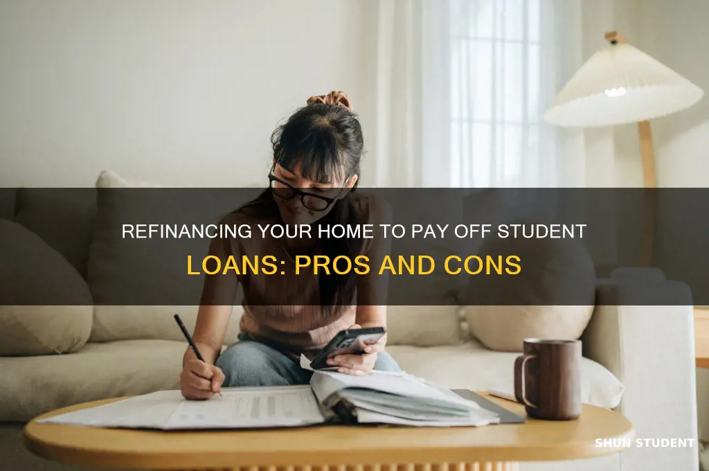 should i refinance home to pay for student loan