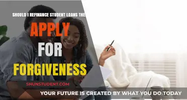 Refinance Student Loans Before Applying for Forgiveness: Pros and Cons