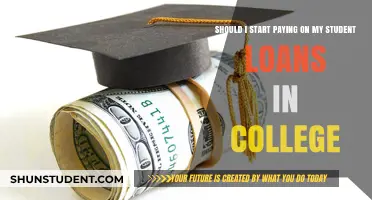 Should You Start Paying Student Loans While Still in College?