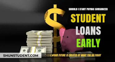 Should You Pay Subsidized Student Loans Early? Pros and Cons