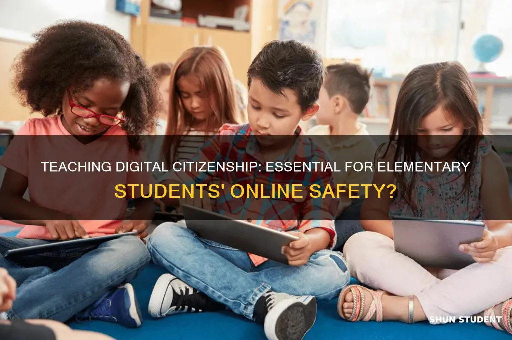 should i teaching digital citizenship to elementary students