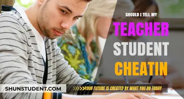 Should I Report Student Cheating to My Teacher? Ethical Dilemmas Explored