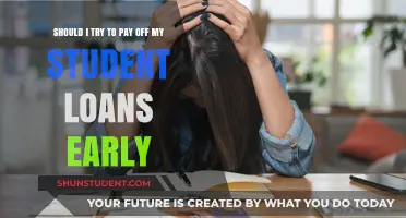 Student Loans: Pay Early or Not?