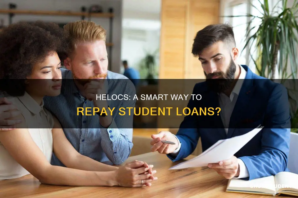should i use a heloc to pay off student loans