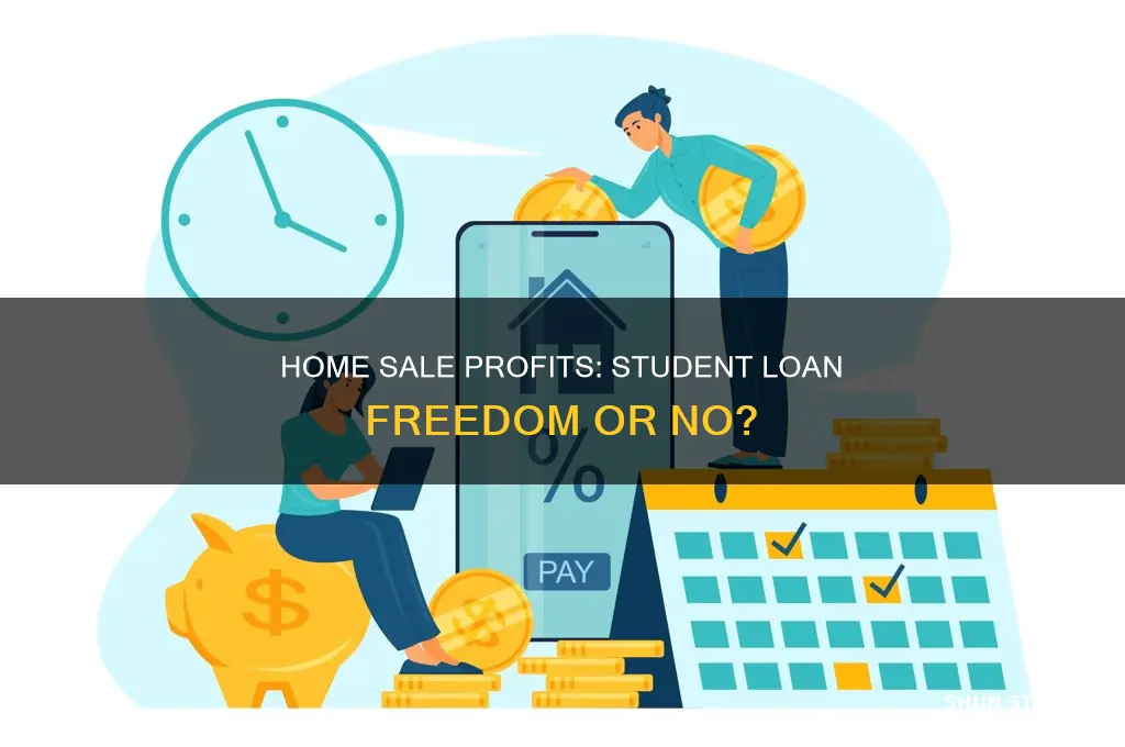 should i use home sale proceeds to pay student loans