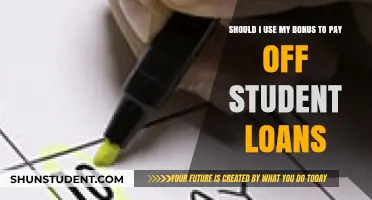 Student Loans: Use Your Bonus to Get Ahead